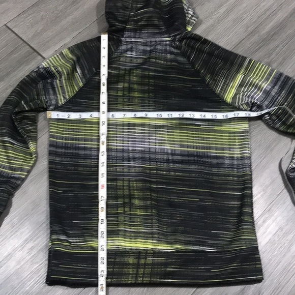 Spyder Black, White, & Yellow Screen Print Pull-Over Hoodie size M - Picture 10 of 10